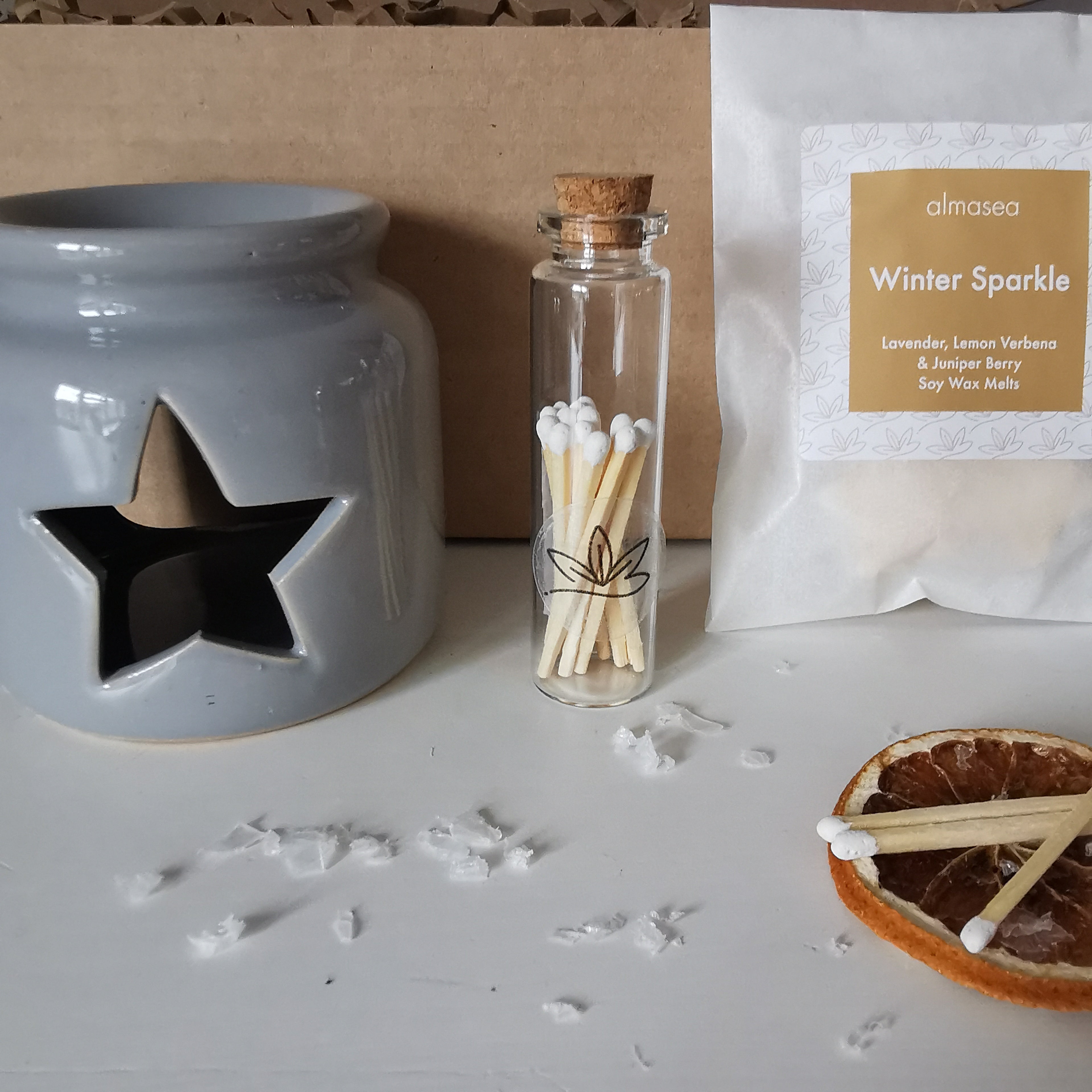 Star Wax Melt Burner Set