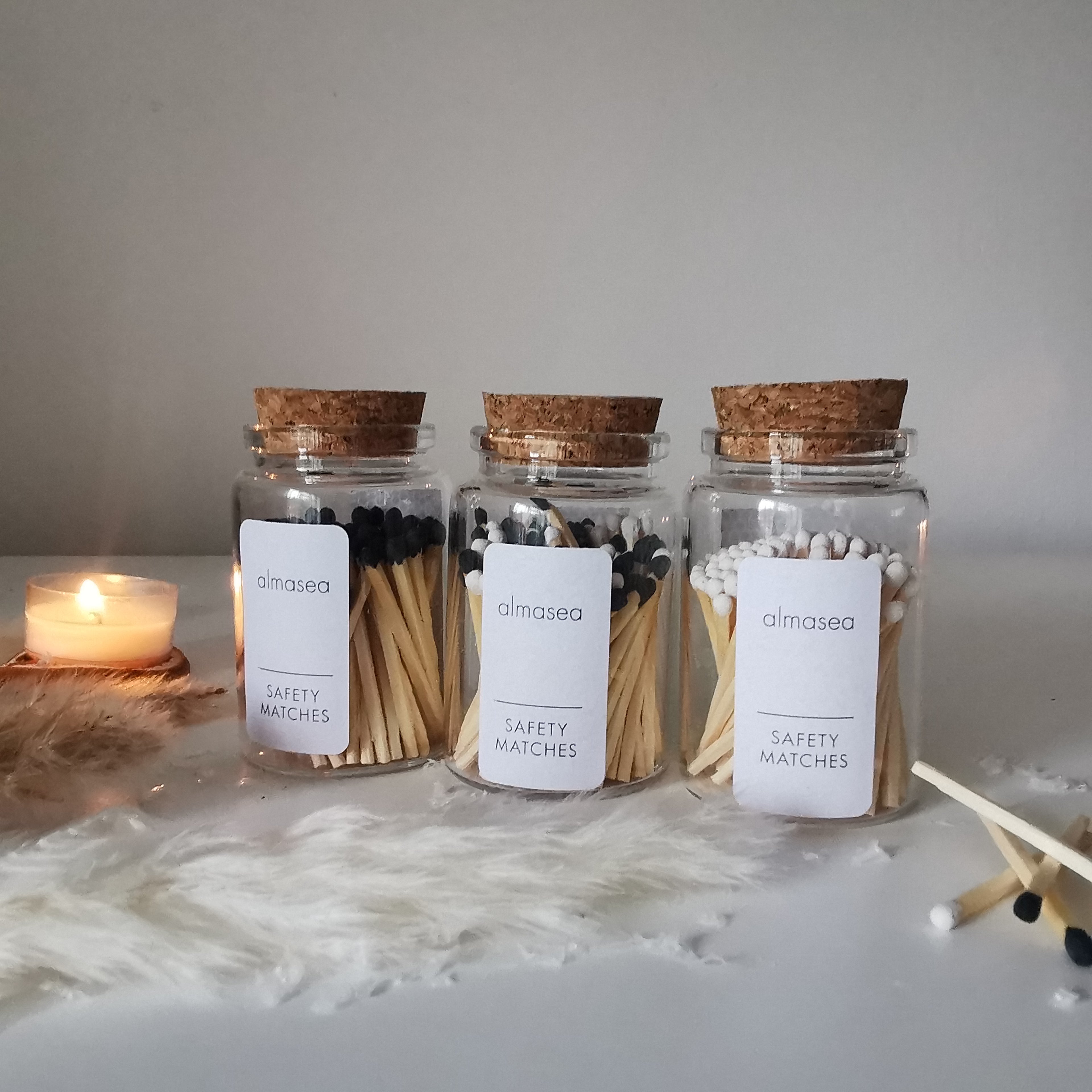 Luxury Matches In a Jar