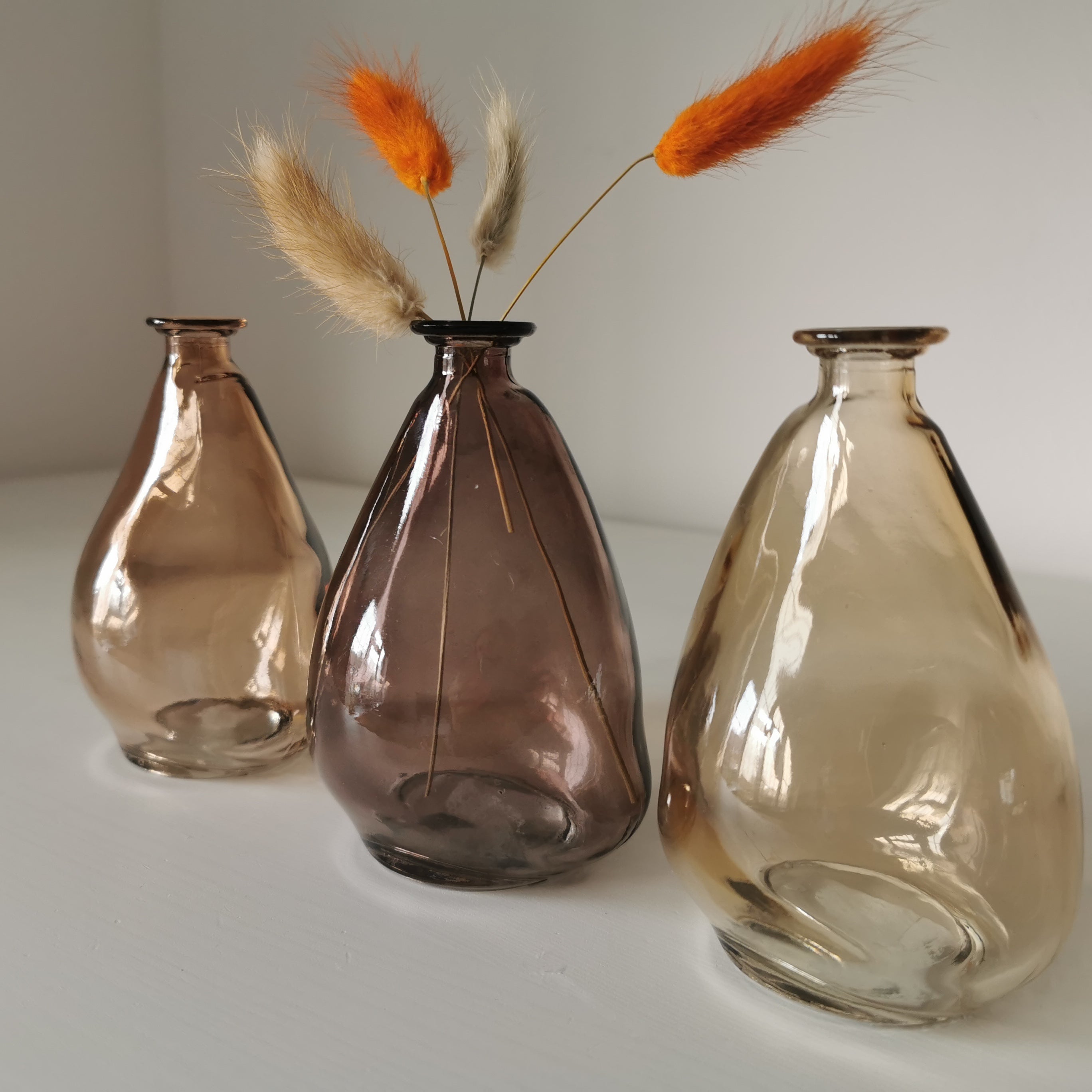 Assorted Glass Bud Vase