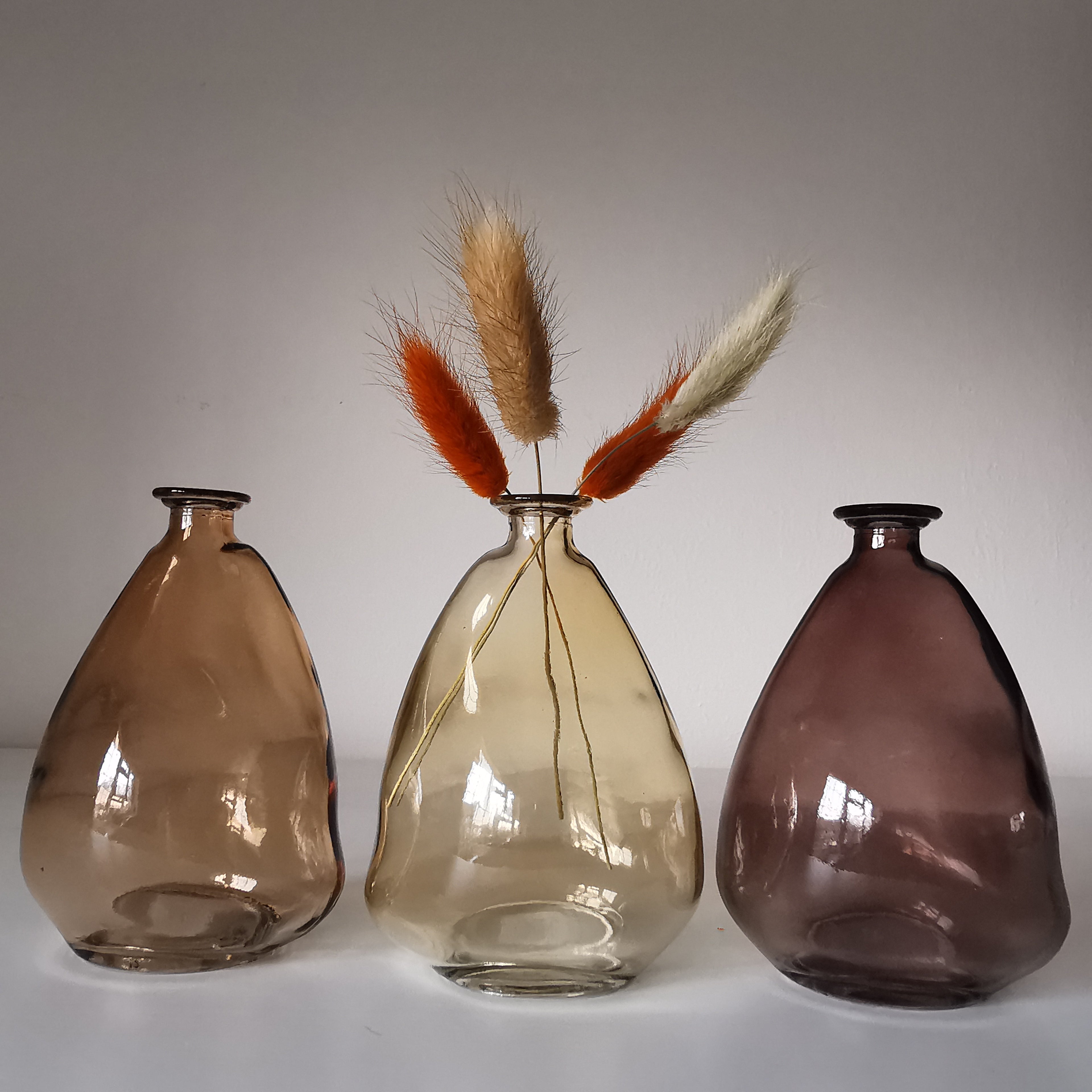 Assorted Glass Bud Vase