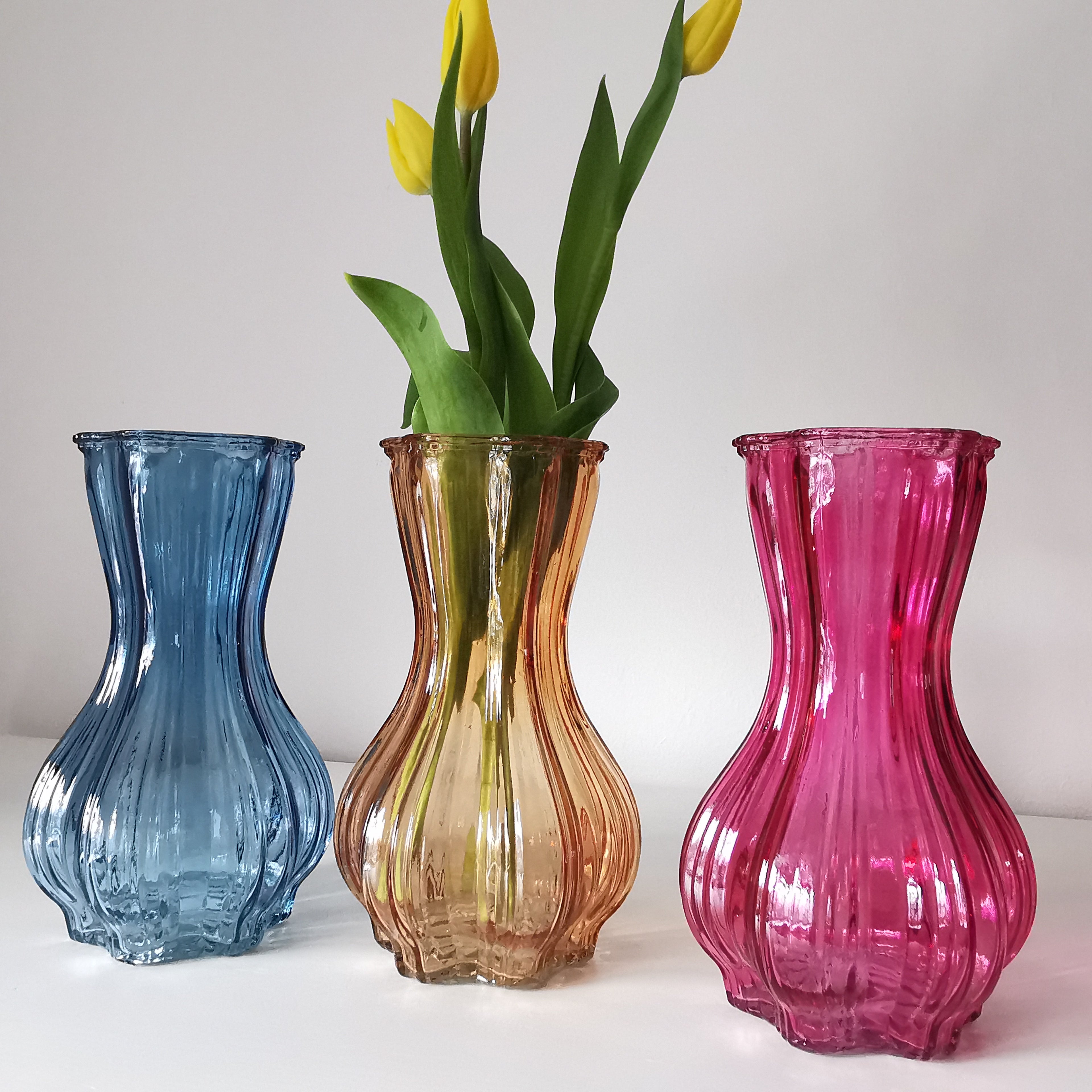 Colourful Glass Vase