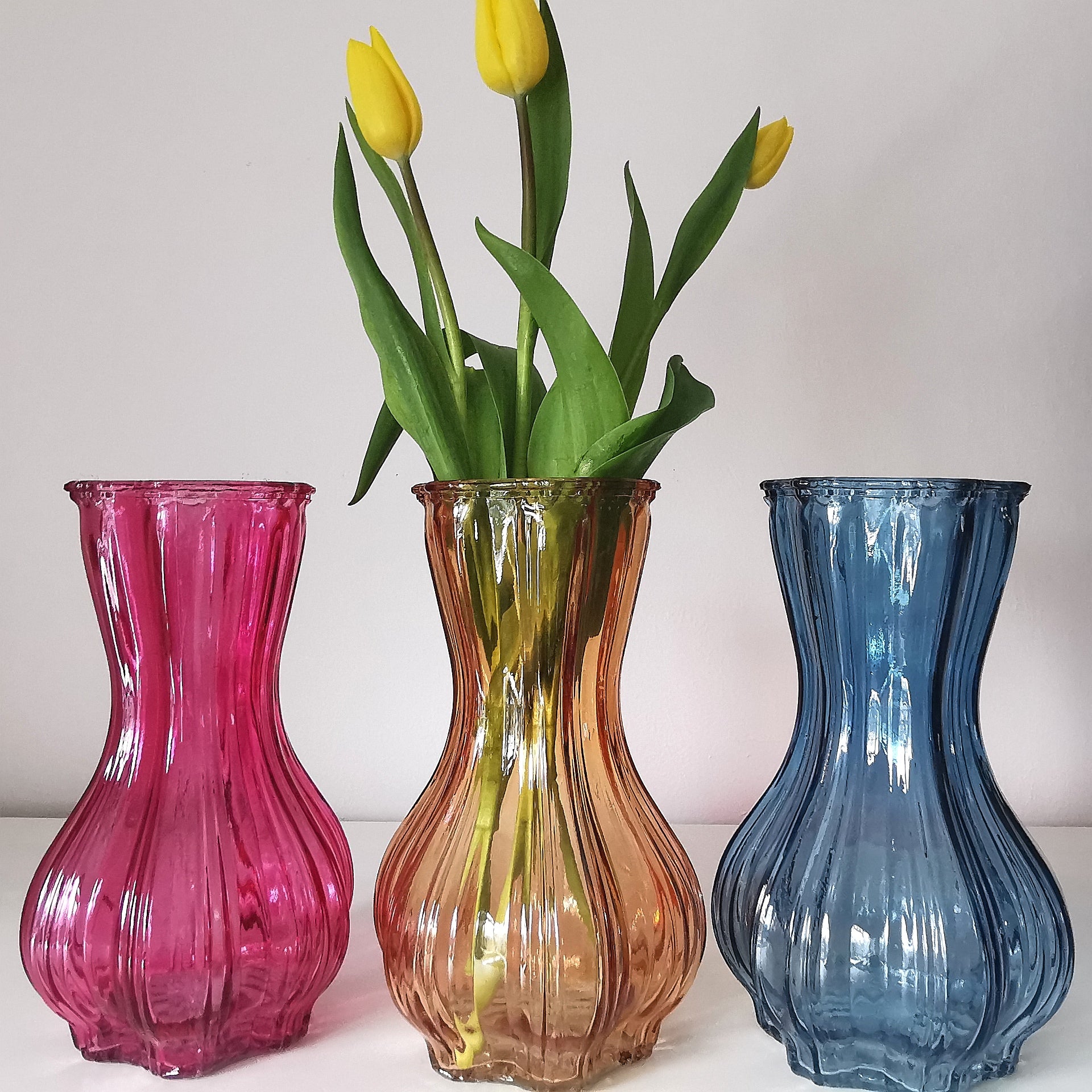 Colourful Glass Vase