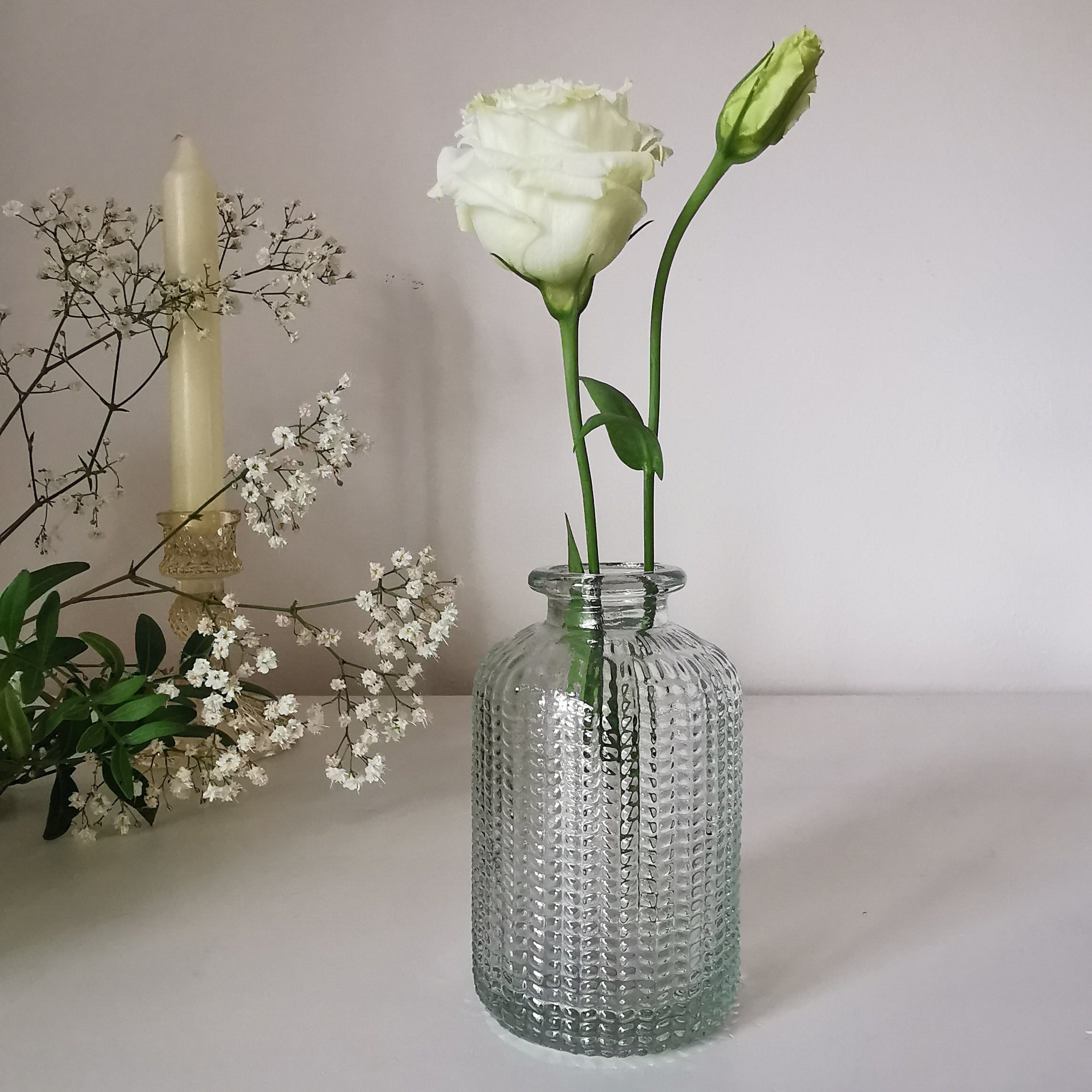 Small Glass Bottle Vases Jars