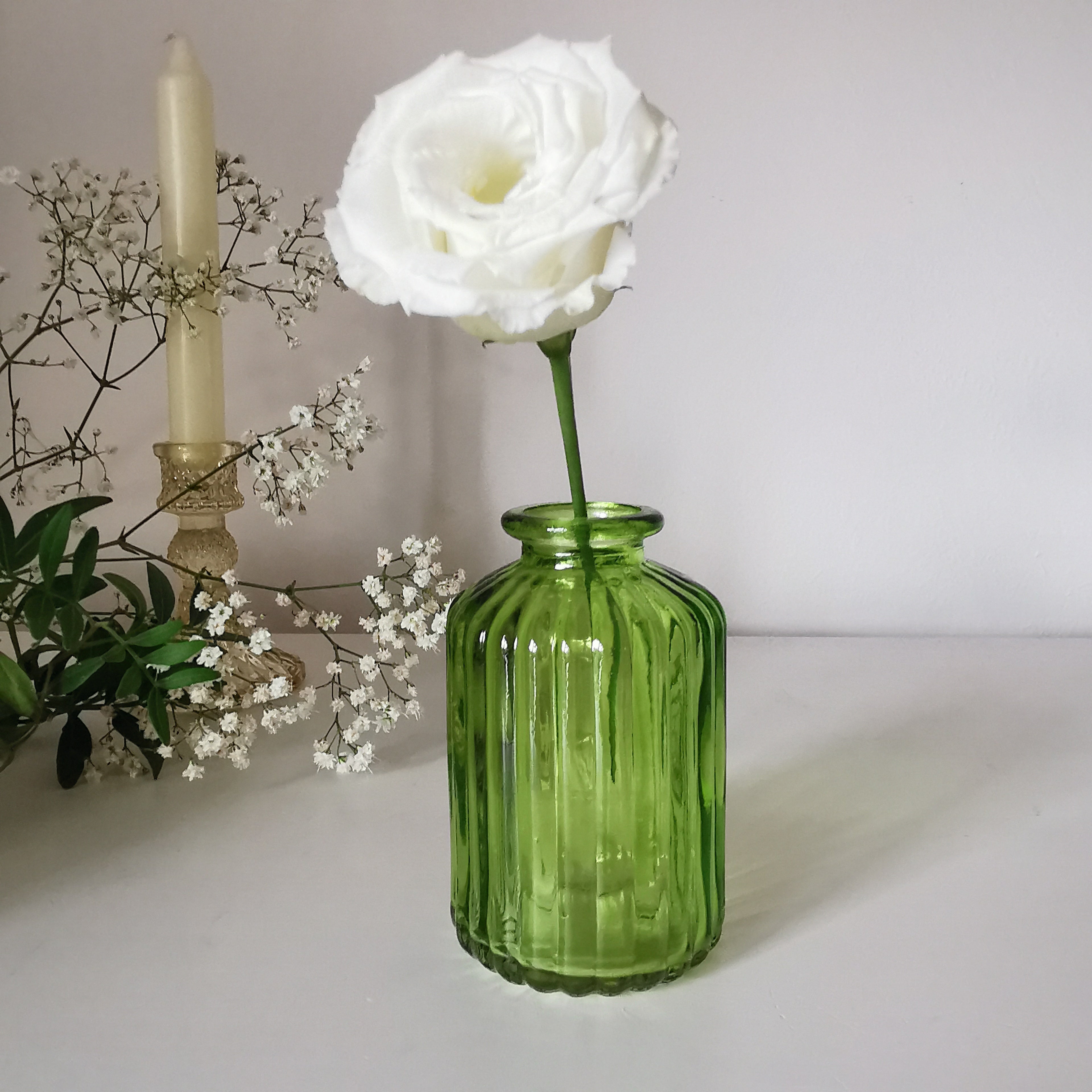 Small Glass Bottle Vases Jars